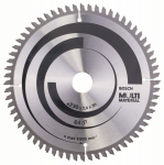 Pjovimo diskas medienai Bosch MULTI MATERIAL; 230x2,4x30,0 mm; Z64; -5&deg;