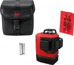 Lazerinis nivelyras Leica Lino L6Rs-1; raudonas