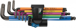 &Scaron;e&scaron;iakampių raktų rinkinys Wera 950 SPKL / 9 SM HF Multicolour; 1,5-10 mm