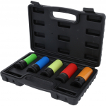 Smūginių sukimo galvučių komplektas KS Tools 515.0870; 1/2''; 15-22 mm; 5 vnt.
