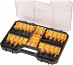 Frezų rinkinys DeWalt DT90017-QZ; 22 vnt.