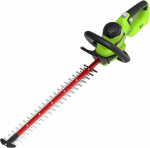 Gyvatvorių žirklės Greenworks G24HT56II; 24 V; 56 cm (be akumuliatoriaus ir pakrovėjo)