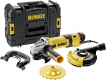 Kampinis &scaron;lifuoklis DeWalt DWE4257KT-QS; 125 mm; 1500 W + priedai