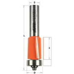 Kopijuojanti freza CMT; S=12 mm; D=19 mm; su guoliu