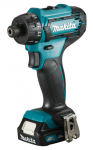 Suktuvas-gręžtuvas Makita DF033DWAE; 12 V; 2x2,0 Ah akum.