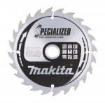 Pjovimo diskas medienai Makita B-09173-5; 165x1,5x20 mm; Z24; 20&deg;; 5 vnt.