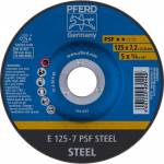 &Scaron;lifavimo diskas Pferd PSF Steel; 125x7,2 mm