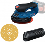 Ekscentrinis &scaron;lifuoklis&nbsp;Bosch GEX 18V-150-3 Professional; 18 V (be akumuliatoriaus ir pakrovėjo) +  L-BOXX 162