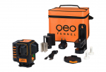 Kryžminis lazerinis nivelyras Geo-Fennel Geo4-XR GREEN + priedai