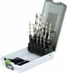 Grąžtų rinkinys Festool HSS D3-10 CE/10x