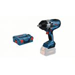 Smūginis veržliasukis Bosch GDS 18V-1000&nbsp;BITURBO PROFESSIONAL; 18 V; (be akumuliatoriaus ir pakrovėjo); + L-BOXX