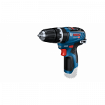 Smūginis suktuvas-gręžtuvas Bosch GSB 12V-35; 12 V; 2x3,0 Ah akum.