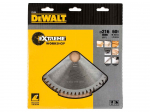 Pjovimo diskas medienai DeWalt; 216x30,0 mm; Z60; -5&deg;