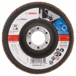 Vėduoklinis &scaron;lifavimo diskas Bosch Best for Metal X571; 180 mm; K40