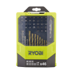 46 dalių priedų komplektas Ryobi RAK46MIX