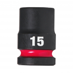 Smūginė sukimo galvutė Milwaukee Shockwave; 1/2''; 15 mm