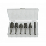Frezos metalui AWTools AW32812; HSS; 6 mm; 6 vnt.