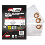 Dulkių mai&scaron;eliai AWTools AW00400; SxM1; 5 vnt.