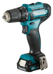 Suktuvas-gręžtuvas Makita DF333DWAE; 12 V; 2x2,0 Ah akum.