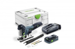 Akumuliatorinis siaurapjūklis Festool PSC 420 HPC 4,0 EBI-Plus CARVEX; 18 V; 1x4,0 Ah akum.
