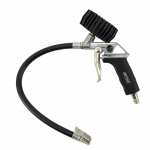 Padangų pūtimo pistoletas su manometru AWTools AW10032; TG-8;  1/4''; 0-12 bar