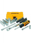 Galvučių komplektas DeWalt DWMT81610; 1/4''; 50 vnt.