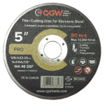 Pjovimo diskas metalui CGW; 125x1x22,2 mm; WA 46 SBF
