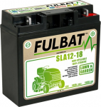 Akumuliatorius vejos traktoriams Fulbat SLA12-18; 12 V; 18 Ah su geliu, tinka Stiga, Alpina, Castlegarden