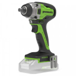 Smūginis veržliasukis Greenworks GD24IW400; 24 V (be akumuliatoriaus ir pakrovėjo)
