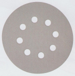 &Scaron;lif. popierius Velcro Backed 125 mm; K240; 10 vnt.