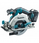 Akumuliatorinis diskinis pjūklas Makita DHS680RTJ; 18 V; 2x5,0 Ah akum.