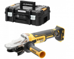 Kampinis &scaron;lifuoklis DeWalt DCG405FNT-XJ; 125 mm; 18 V (be akumuliatoriaus ir pakrovėjo)