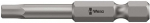 Sukimo antgalis Wera WE05059664001; Hex-Plus; 9/64''x89 mm
