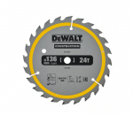 Pjovimo diskas DeWalt DT1947-QZ; 136x10 mm; Z24