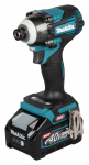 Smūginis suktuvas Makita TD004GZ; 40 V (be akumuliatoriaus ir pakrovėjo)