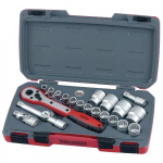 Sukimo galvučių komplektas Teng Tools T1221; 21 vnt.