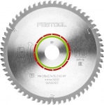 Pjovimo diskas laminatui Festool; 216x2,3x30,0 mm; Z60; -5&deg;