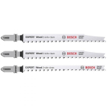Pjūklelis siaurapjūkliui Bosch 2608900559; 117 mm; 3 vnt.