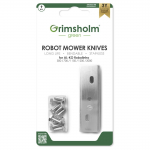 Atsarginis vejos robotų peilis Grimsholm AL-KO Robolinho; 9 vnt.