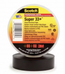 Izoliacinė juosta 3M Super 33+; 19 mm; 20 m; juoda