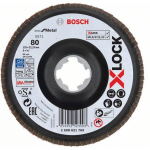Vėduoklinis &scaron;lifavimo diskas Bosch Best for Metal X571; X-Lock; 125 mm; K120