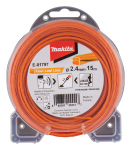 Pjovimo gija Makita; 2,4 mm x 15 m