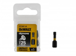 Sukimo antgalis DeWalt DT7382T-QZ; T25; 5 vnt.