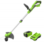Žoliapjovė - trimeris Greenworks&nbsp;G40LT33K2; 40 V; 1x2,0 Ah akum.