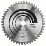 Pjovimo diskas medienai Bosch OPTILINE WOOD; 260x3,2x30,0 mm; Z48; 15&deg;
