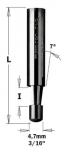 Kopijuojanti freza CMT; S=6 mm; D=4,5/6''