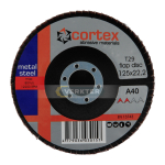 Vėduoklinis &scaron;lifavimo diskas Cortex 30921; 125 mm; P40; 6 vnt.