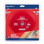 Pjovimo diskas Specialist+ LMM2606030-T; 260x30x1,6 mm; Z60; 0&deg;