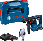 Akumuliatorinis perforatorius Bosch GBH 18V-18 X Professional; 1,5 J; 18 V; 2x2,0 Ah akum.