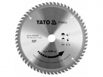 Pjovimo diskas medienai Yato YT-60636; 190x20 mm; 60T